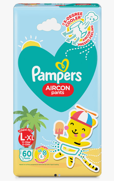 Aircon-Dry Pants Diapers