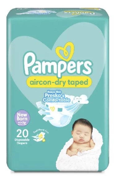 Aircon-Dry Taped Diapers (Bundle)