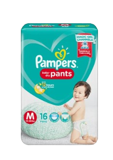 Baby-Dry Pants Diapers Exonomy Pack