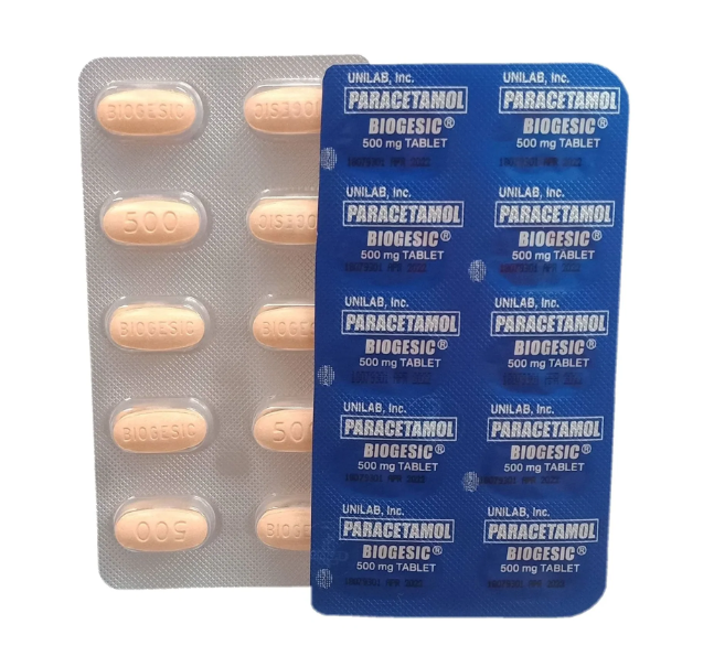 Biogesic 500mg Paracetamol