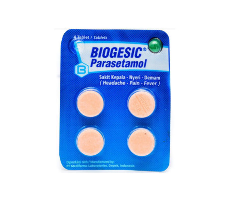 Biogesic 500mg Paracetamol