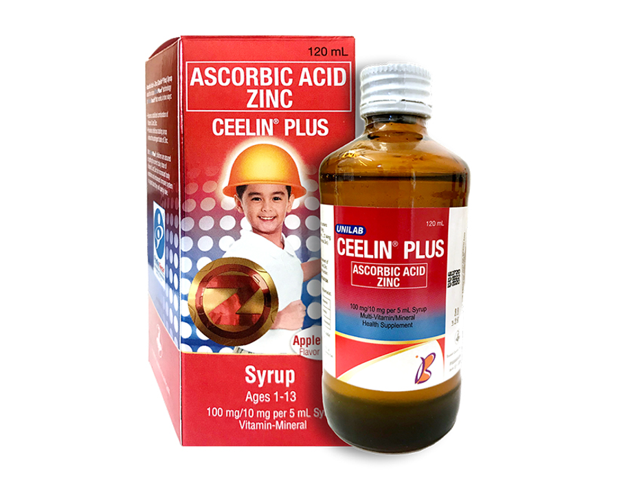 Ceelin Ascorbic Acid + Zinc Syrup