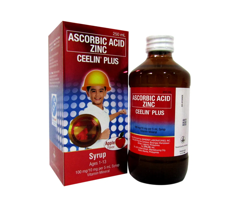 Ceelin Ascorbic Acid + Zinc Syrup
