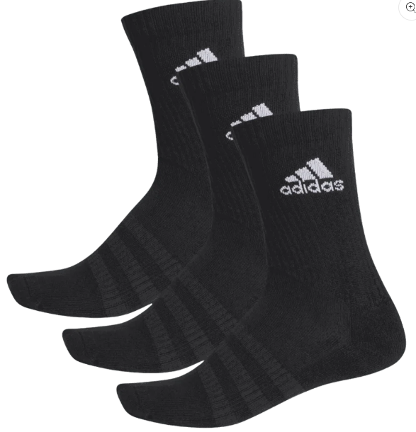 Cushioned Crew Socks (3-Pack)
