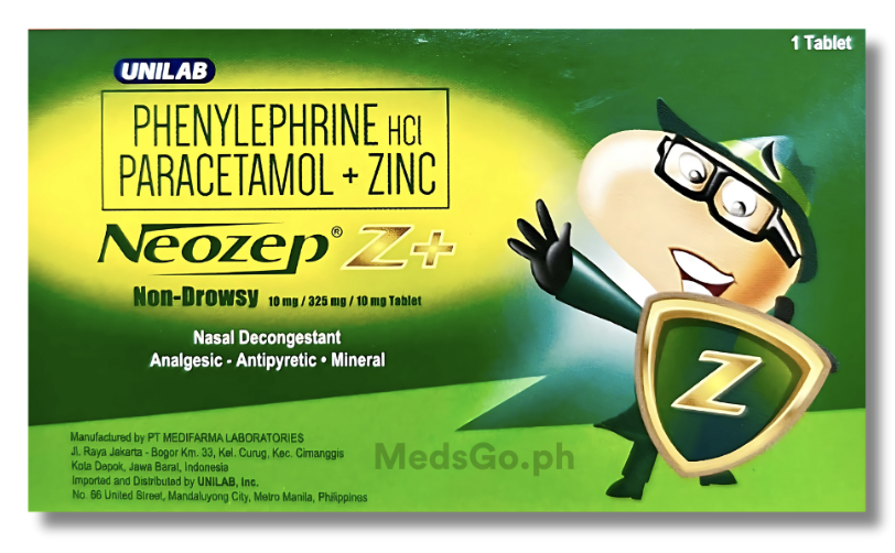 Neozep Non-Drowsy Tablet