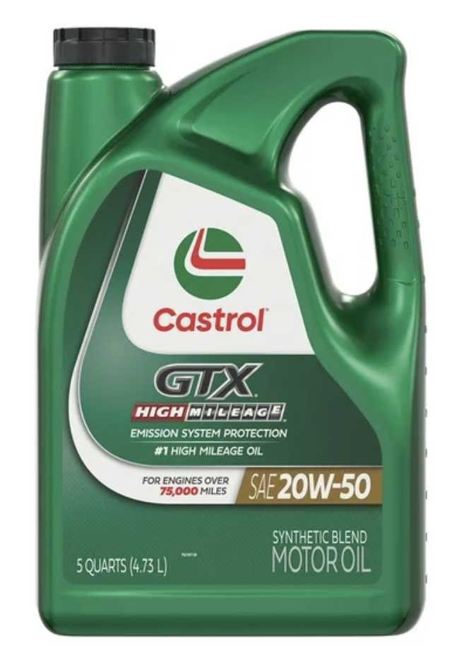Castrol GTX HIGH MILEAGE 20W-50