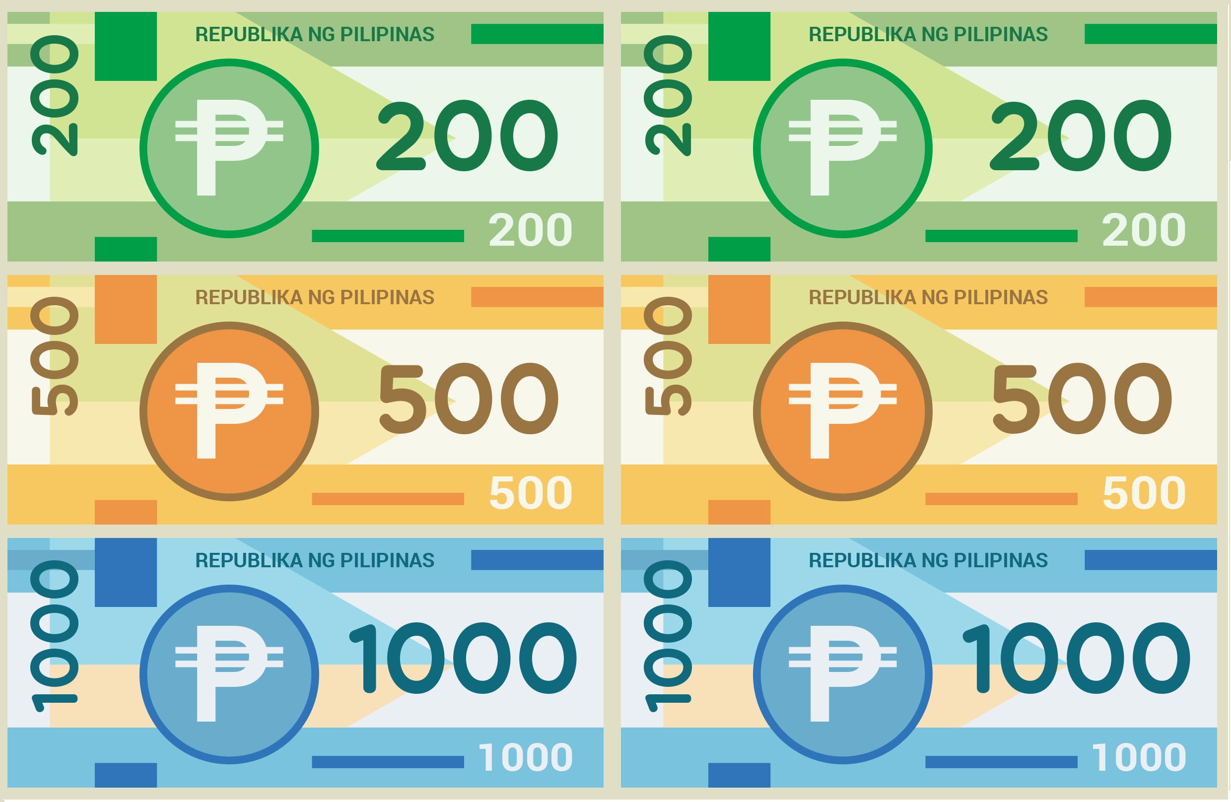 Play Money 1 Set all Bills