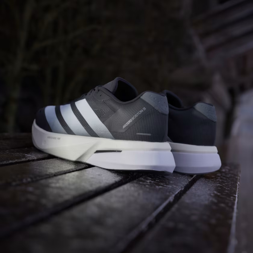 Adizero Boston 13 Dark Blue / Cloud White / Halo Silver