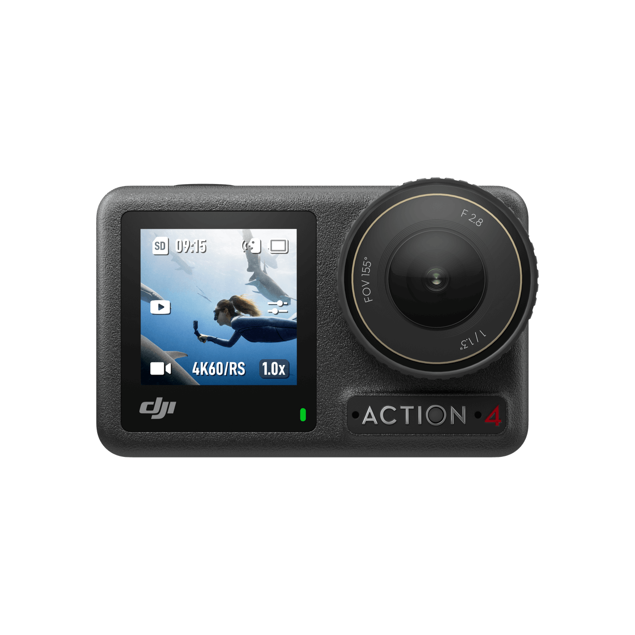 DJI Osmo Action 4 Waterproof Action Camera, 4K/120fps, 1/1.3" Sensor Combo Kit