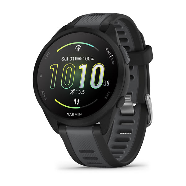 Garmin Forerunner 165 GPS Running Smartwatch, AMOLED Display, Training Plans, Heart Rate
