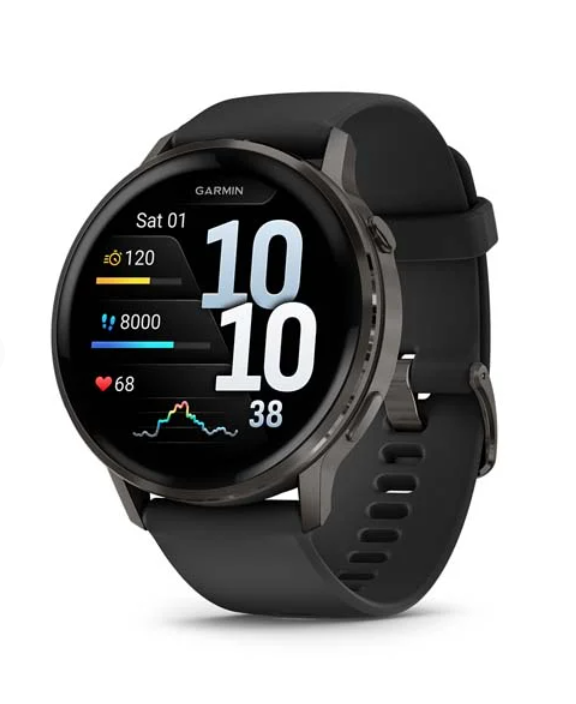 Garmin Venu 4, Wellness Advanced, GPS, Wi-Fi Smartwatch, for Indoor Activities