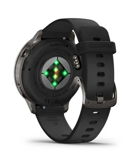 Garmin Venu 4, Wellness Advanced, GPS, Wi-Fi Smartwatch, for Indoor Activities