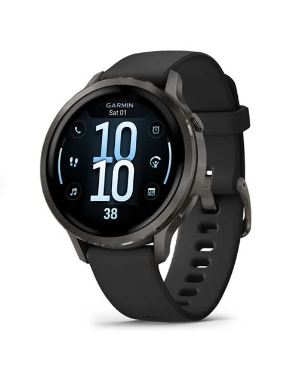 Garmin Venu 4, Wellness Advanced, GPS, Wi-Fi Smartwatch, for Indoor Activities
