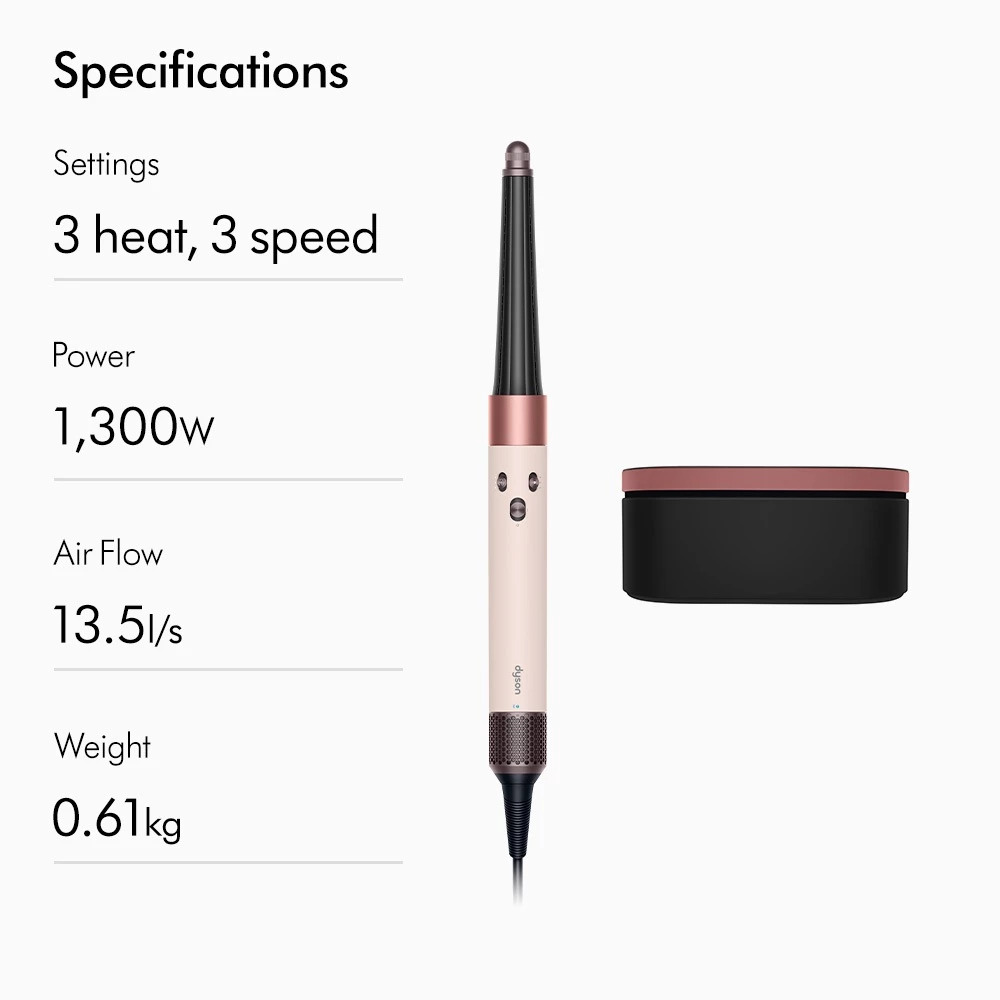 Dyson Airwrap i.d ™ multi-styler and dryer | 6-in-1 | No Heat Damage (Ceramic Pink/Rose Gold)