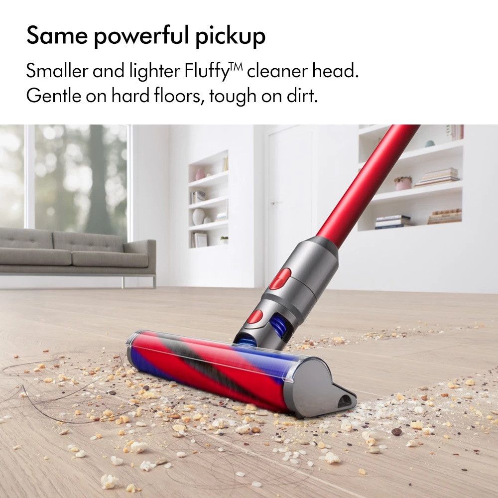 Dyson V8 Slim Fluffy Cordless Vacuum Cleaner | 4-in-1 with dock | 40 Mins Runtime | Soft Roller Head
