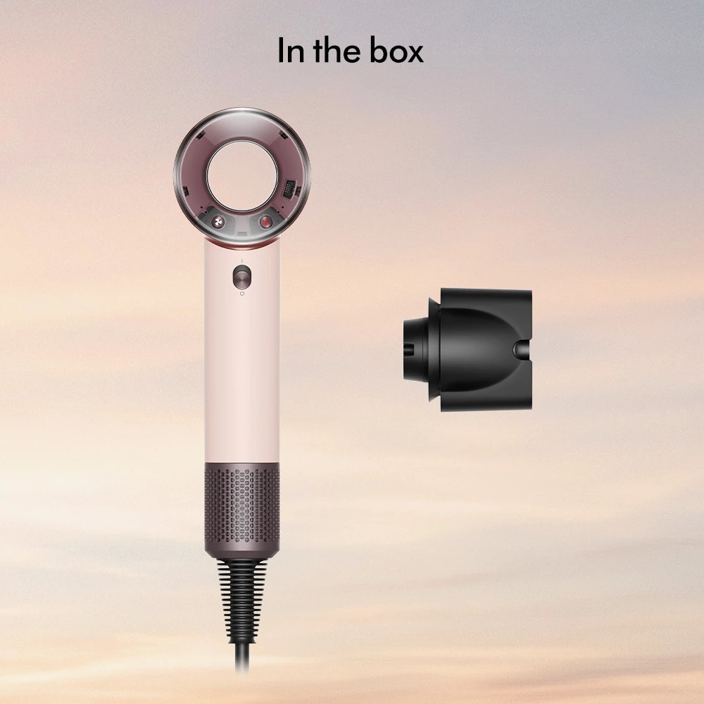 Dyson Supersonic Travel Hair Dryer | Fast Drying | Lightweight | Universal Voltage (Ceramic Pink)