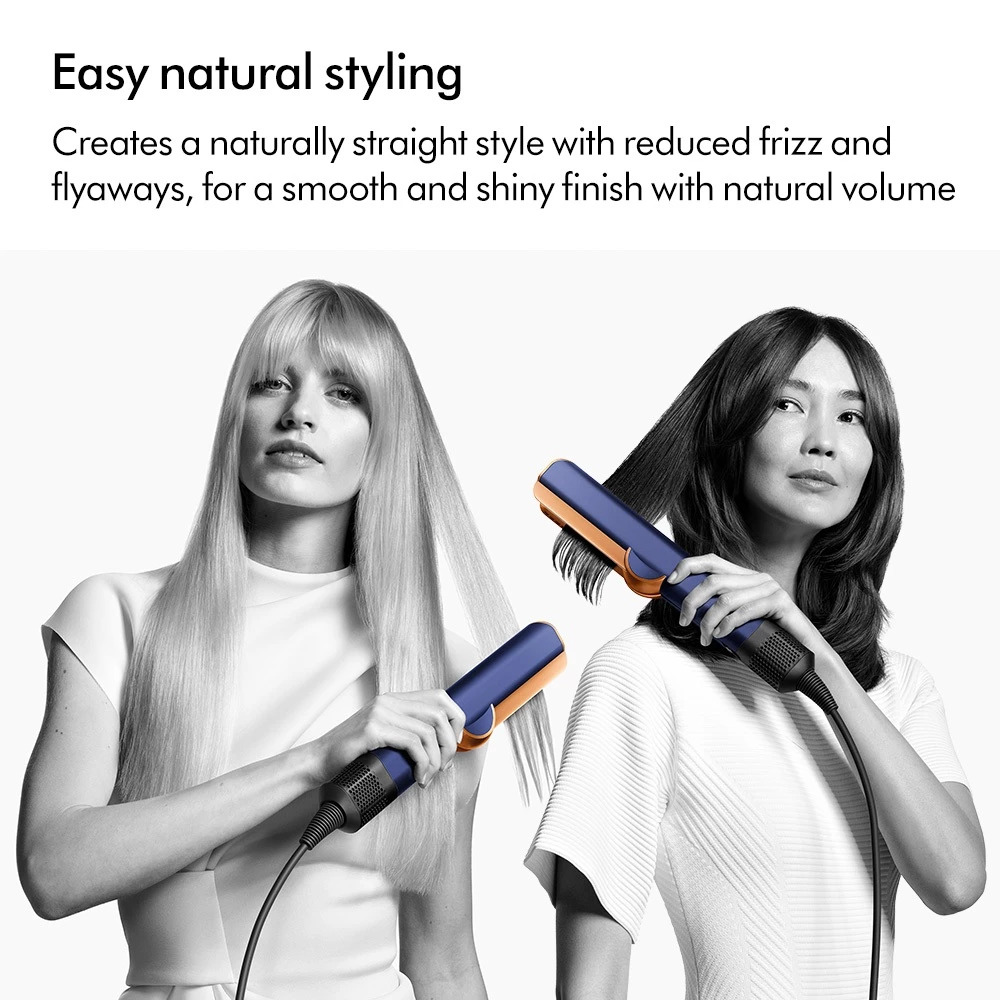 Dyson Airstrait ™ straightener Wet to dry straightening, with air | No Heat Damage (Prussian Blue)