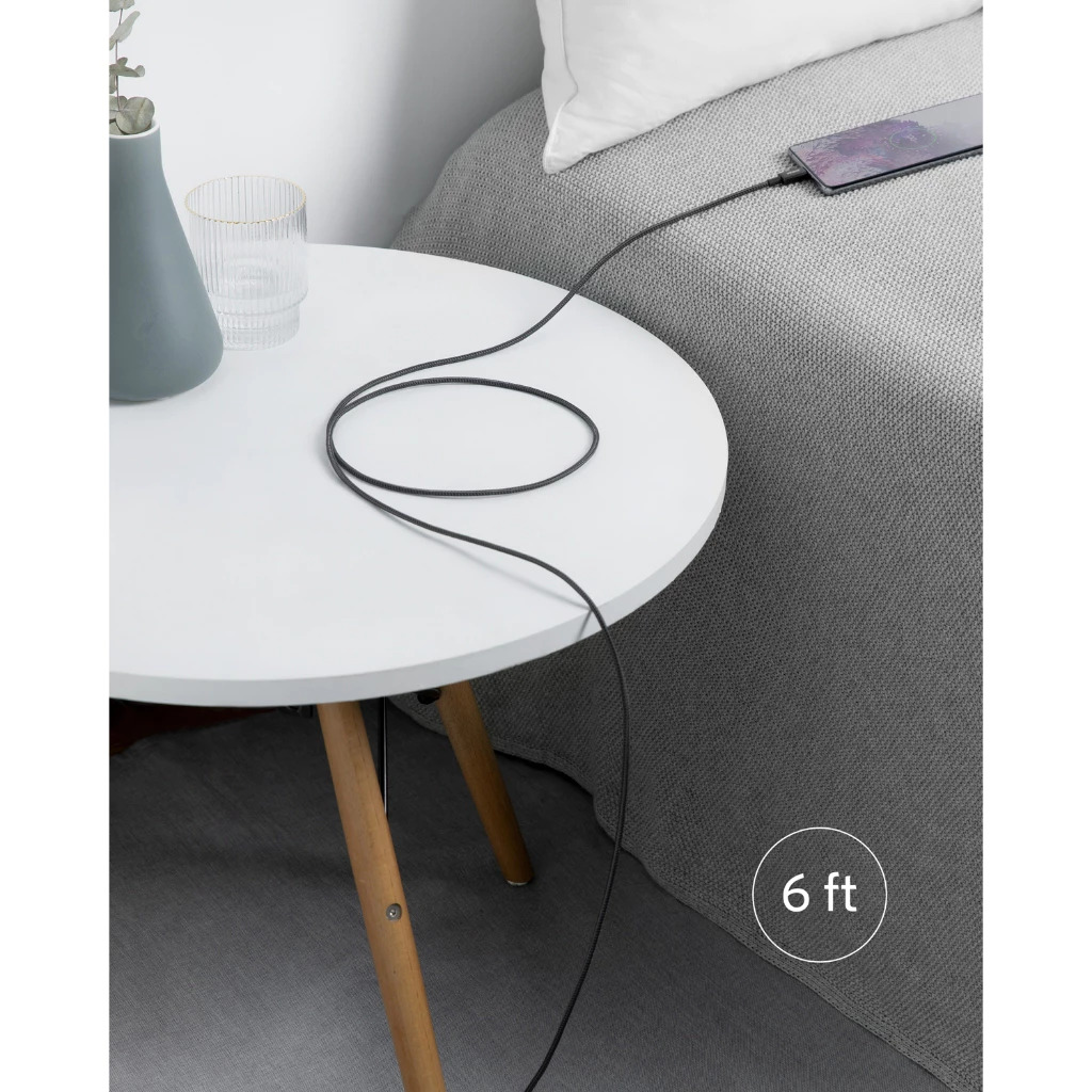 Anker New Nylon USB C to USB C Cable 60W Fast Charging, Braided Cable for iPhone 17/16/15