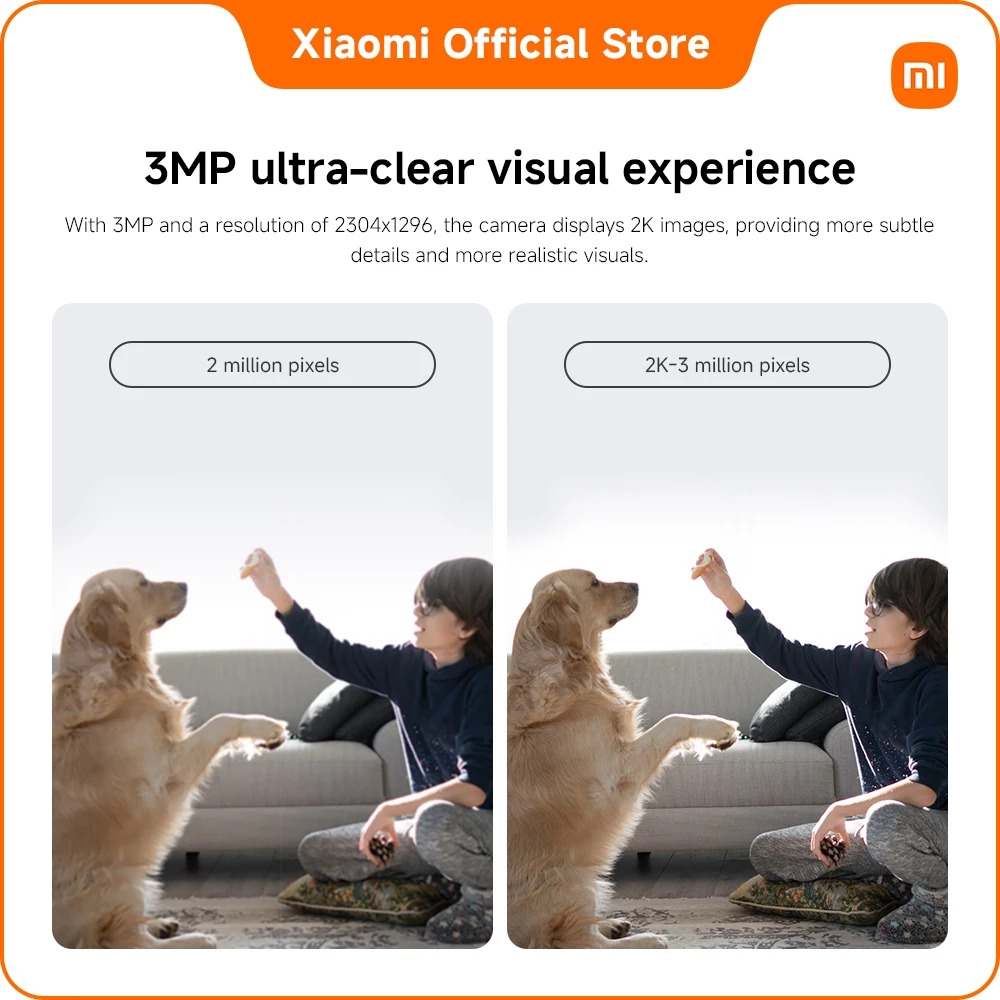 Xiaomi Camera C301 | CCTV Indoor & Outdoor Camera Series Wireless WiFi Cam for Home Security PanTilt