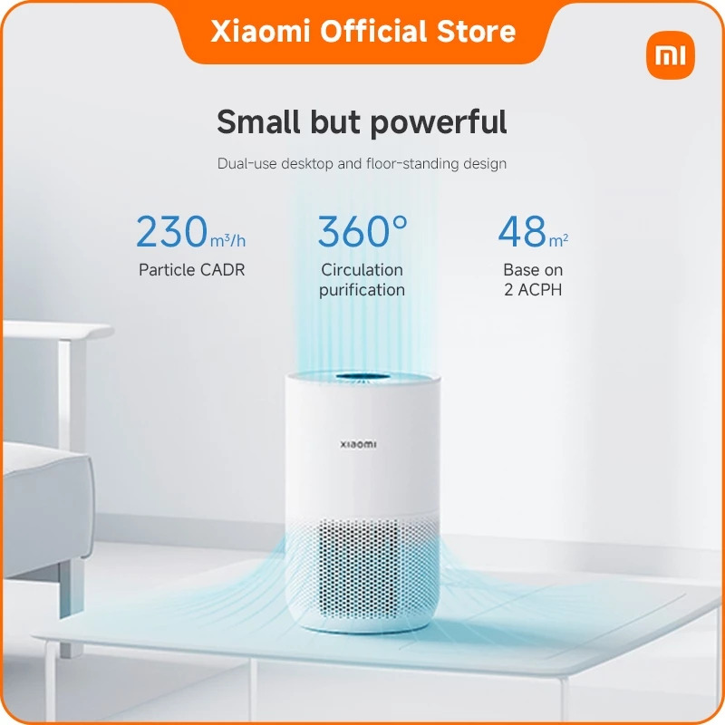 Xiaomi Smart Air Purifier 4 Compact |1-year Warranty | Allergen removal | Low Noise | Smart control