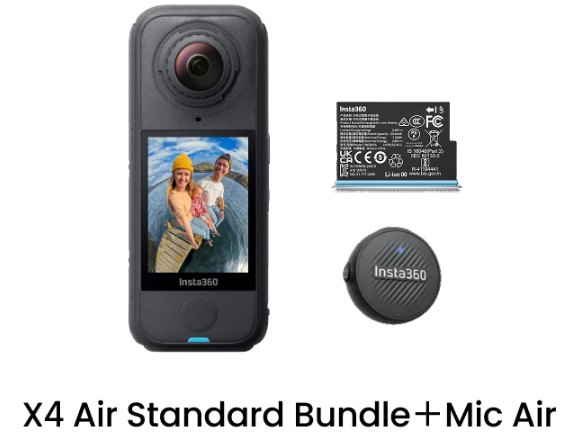 Standard + Mic Air - Black